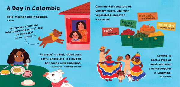 Barefoot Books Our World: Columbia  Board Book