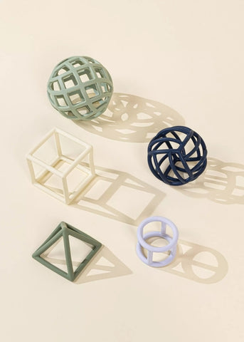 Coco Village - Set of 5 Silicone Geometric Shapes