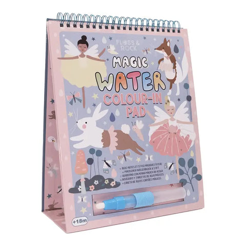 Floss and Rock - Magic Color Changing Watercard Easel and Pen - Enchanted