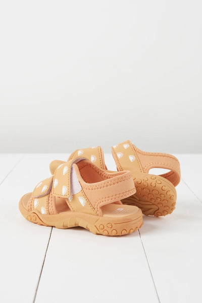 Grass & Air - Kids Peach Color-Changing Sandals