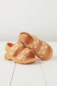 Grass & Air - Kids Peach Color-Changing Sandals