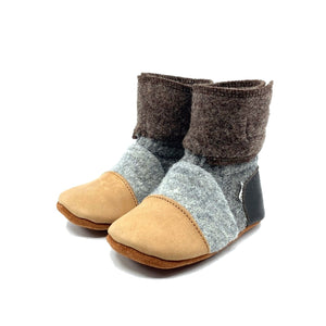 Nooks Design - Sandstone Felted Wool Booties