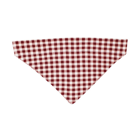 L'oved Baby - Organic Holiday Pet Bandana - Crimson Plaid