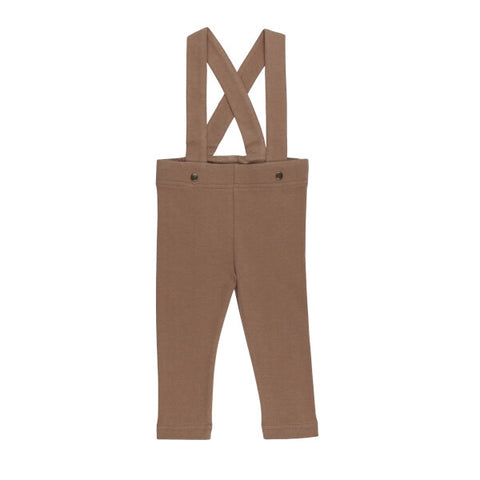 L'oved Baby - Organic Suspender Pants - Latte