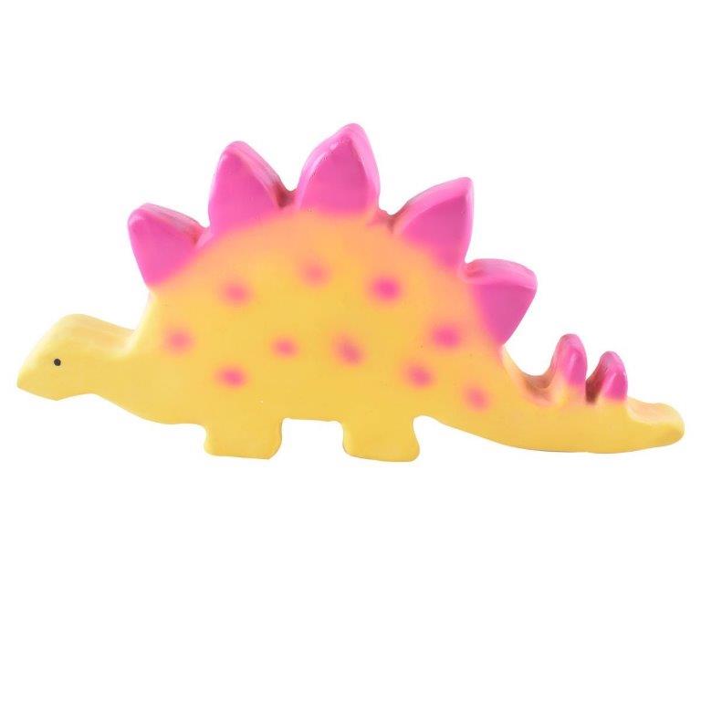 Tikiri Toys - Baby Stegosaurus Natural Teether