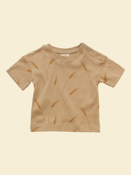 Ziwi Baby - Organic Baby & Toddler Short-sleeve Tee - Wheat