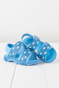 Grass & Air - Kids Cornflower Blue Color-Changing Sandals