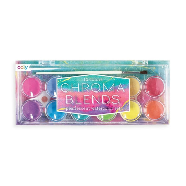 Chroma Blends Pearlescent Watercolors Paint