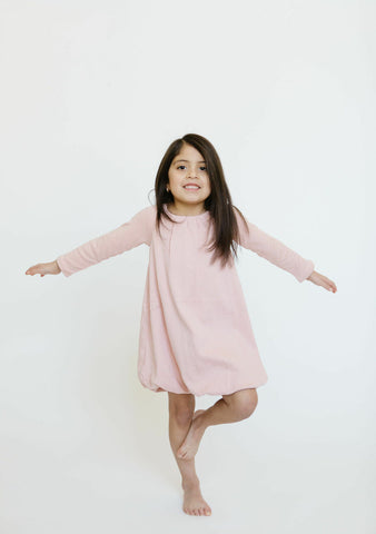 L'oved Baby - Organic Bubble Dress - Rosewater